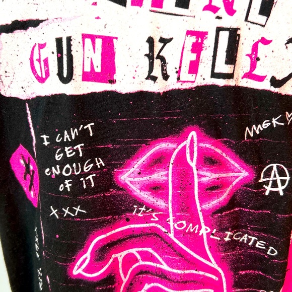 Machine Gun Kelly 2020 Tour T Shirt - Picture 3 of 4